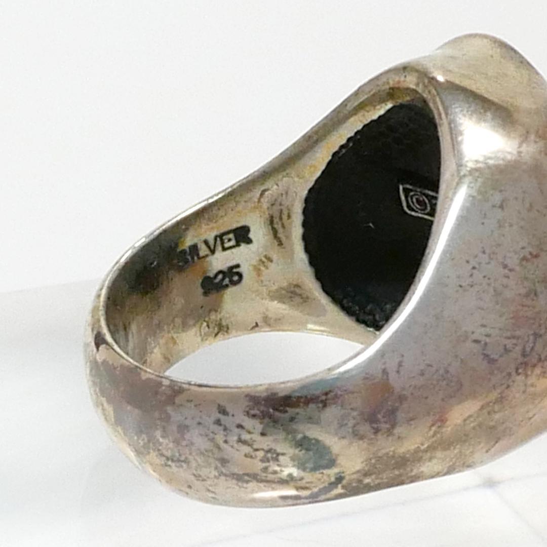 「ナイトメア・ビフォア・クリスマス」ＪＡＰ工房製シルバーリング　Troubled