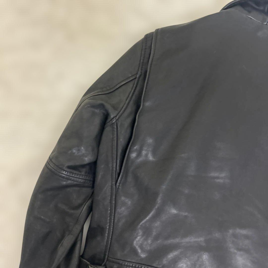 【美品】Schott トラッカー シングルライダース カウハイド 3101022
