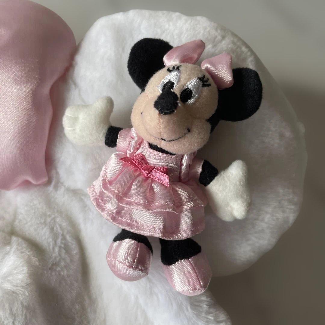 ディズニー ミニー ファンキャップ 白 セット売り レア 廃盤