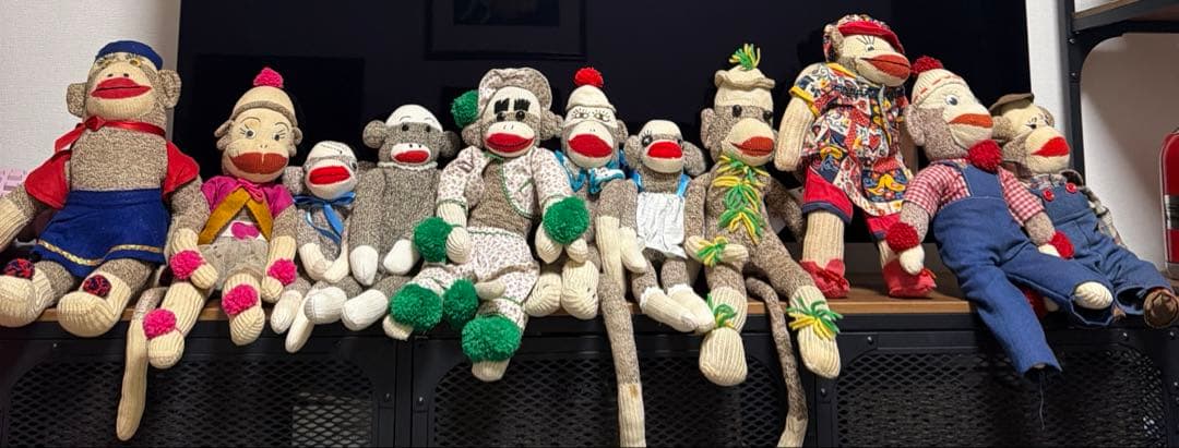 ア*ん様 ソックスモンキー 11体セット