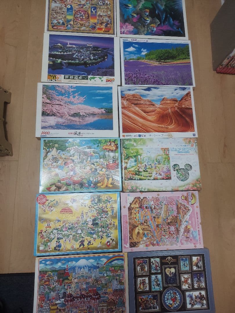 Jigsaw Puzzle ジグソーパズル　Disney　風景　大量　まとめ売り