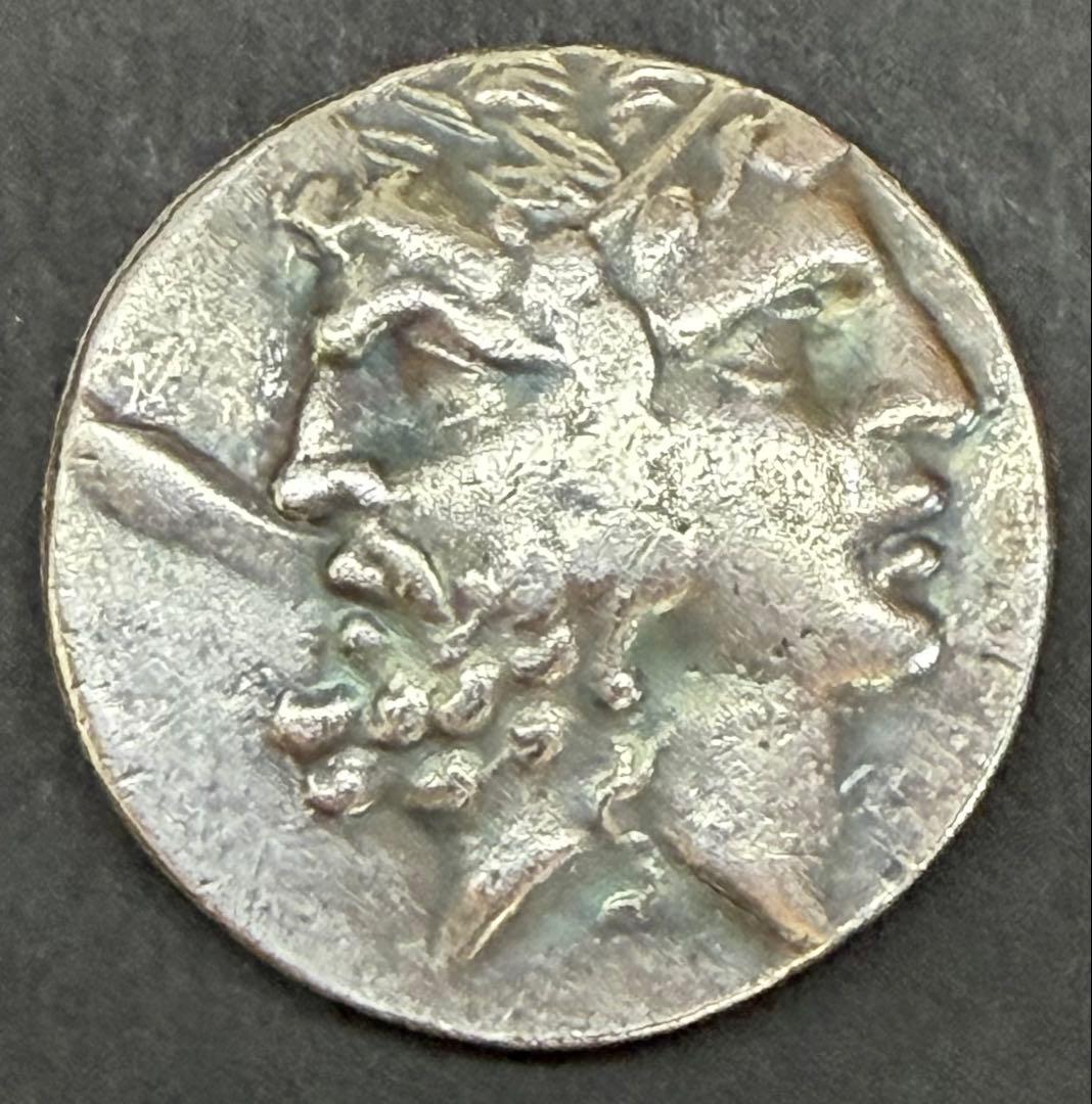 博物館級 古代ギリシャ銀貨 テネドス TENEΔΩN 両刃斧 テトラドラクマ