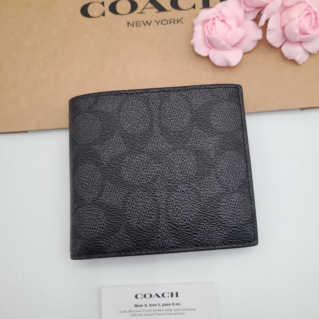 新商品　COACH　コーチ　折り財布　ウォレット　正規品