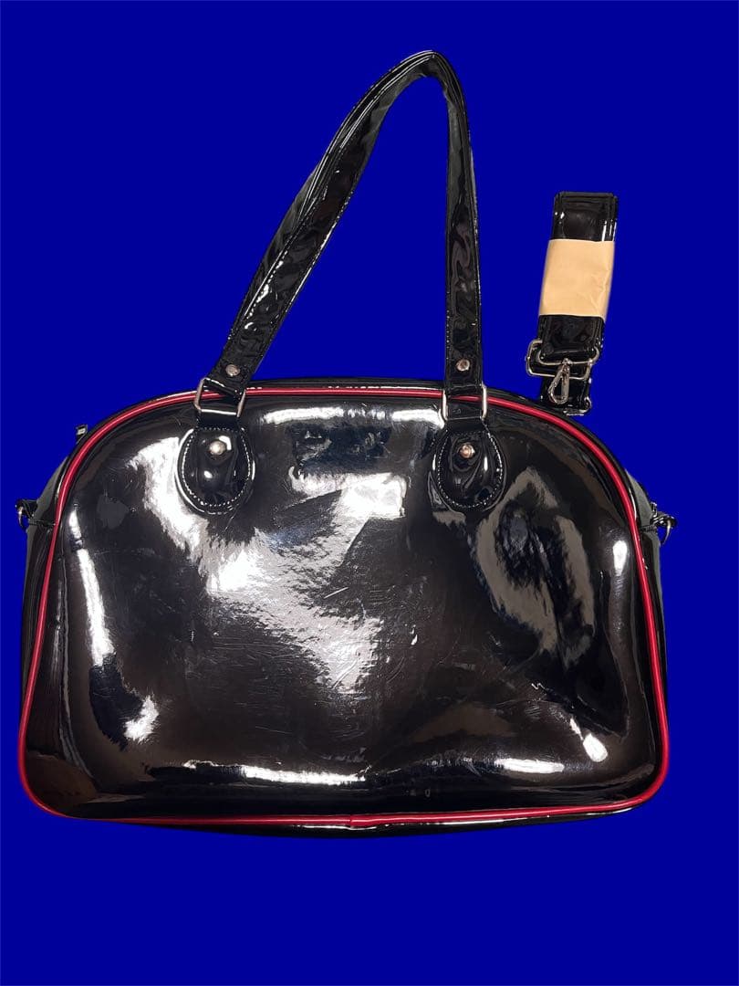 STRAY KIDS スキズ エナメル ボストンバッグ ヒョンジン