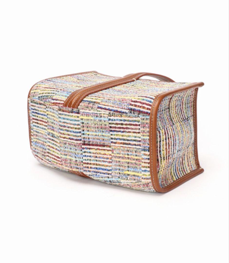 IENA購入★A VACATION・SEE SAW BAG LINE CHECK