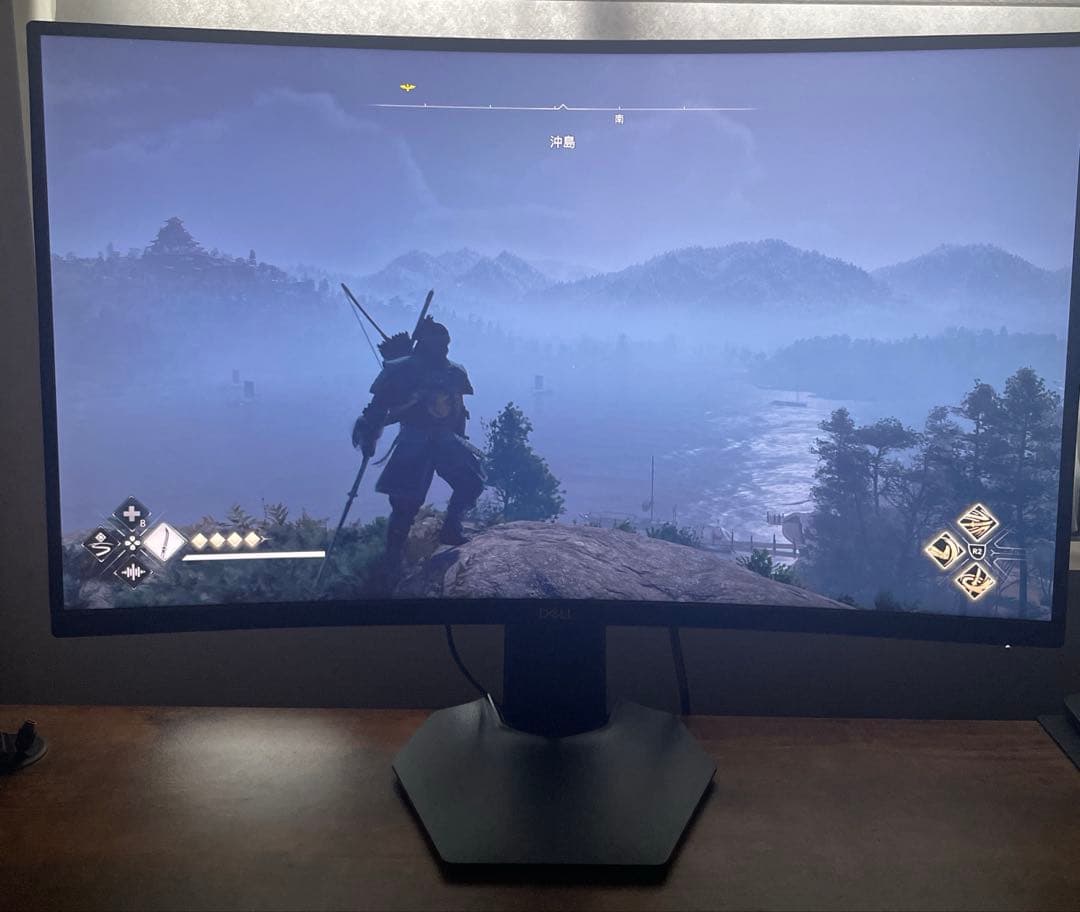 デル Dell S2722DGM 27インチ 湾曲面 ゲーミング液晶PCモニター