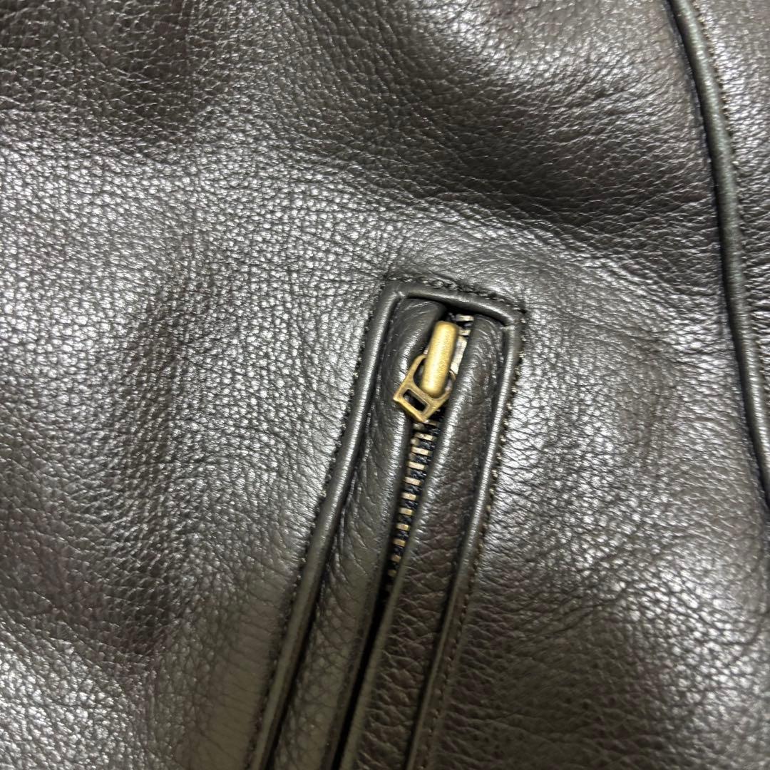 【稀少4XL】Excelled 本革　ライダースジャケット90s vintage