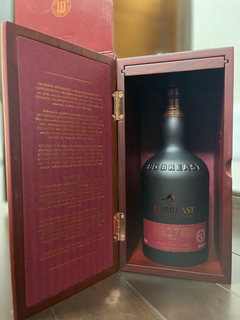 レッドブレスト 27年　 ルビーポートカスク カスクストレングス バッチ4完売品