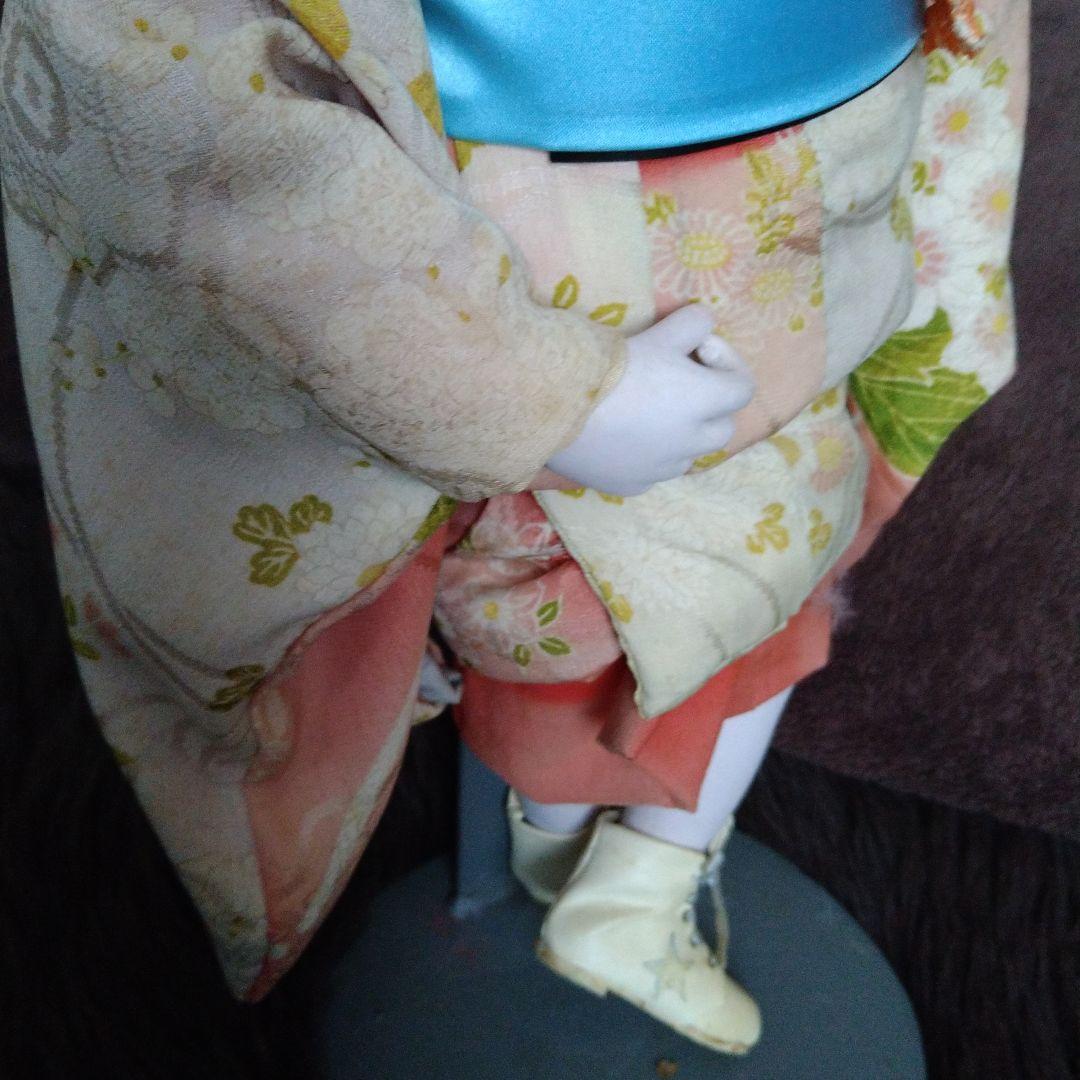 希少ビスクドール 創作人形 全てHandmade、キュートでお茶目な大道芸皿回し