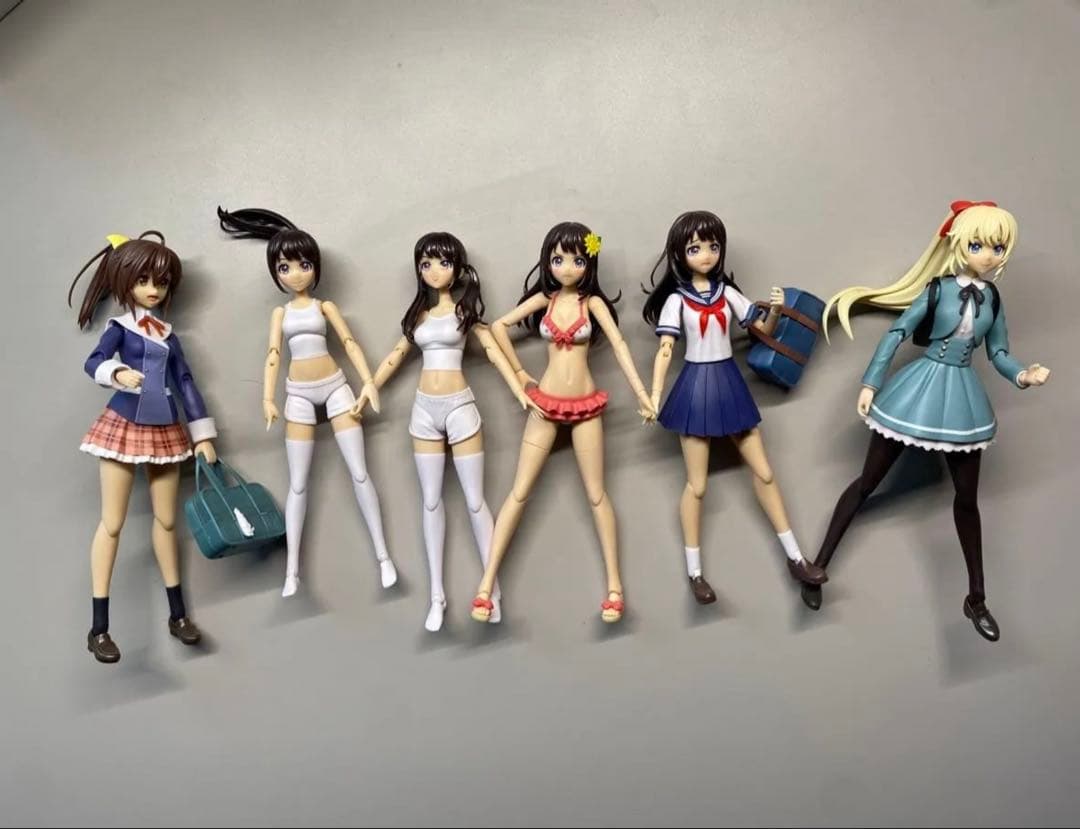 キャラクターフィギュア 6体セット