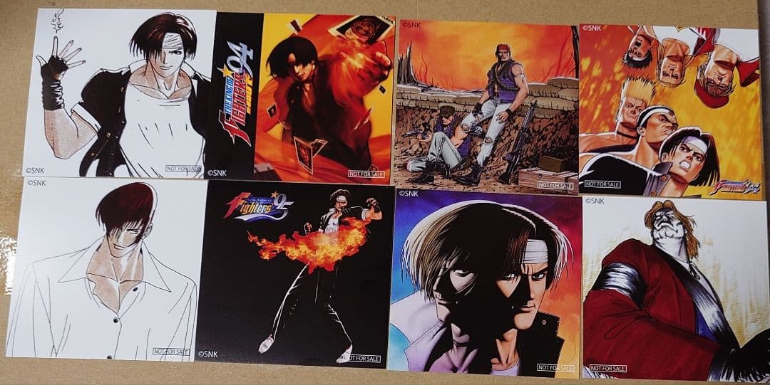 【KOF】アクキー・シール ノベルティ全種セット