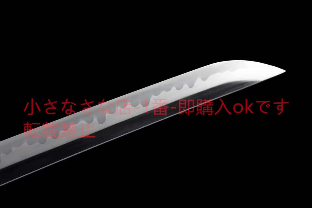 26インチT 10焼刃化粧研【白黒無常】武具　刀装具　日本刀　模造刀 居合刀