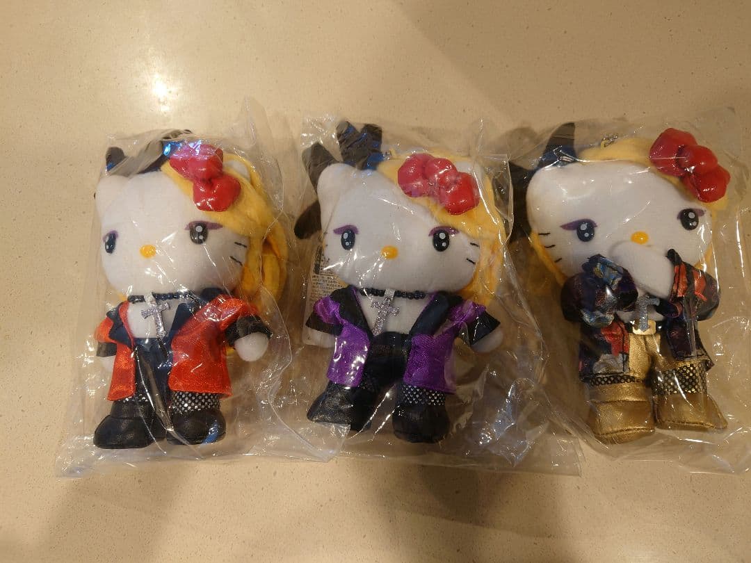 【貴重】XJAPAN Yoshikitty 初期 ぬいぐるみ 6体 セット