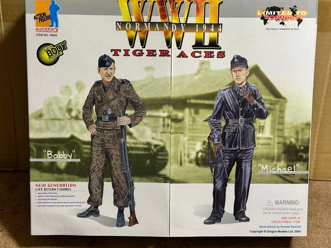 ドラゴン社　WWⅡ 1/6　NORMANDY 1944 TIGER ACE