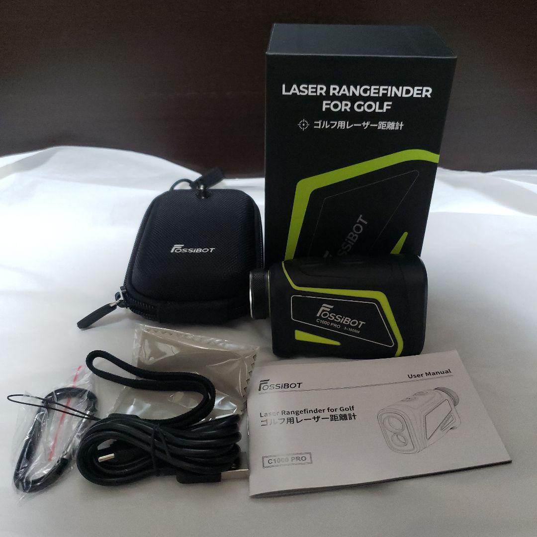 FOSSiBOT ゴルフ用レーザー距離計 C1000 PRO