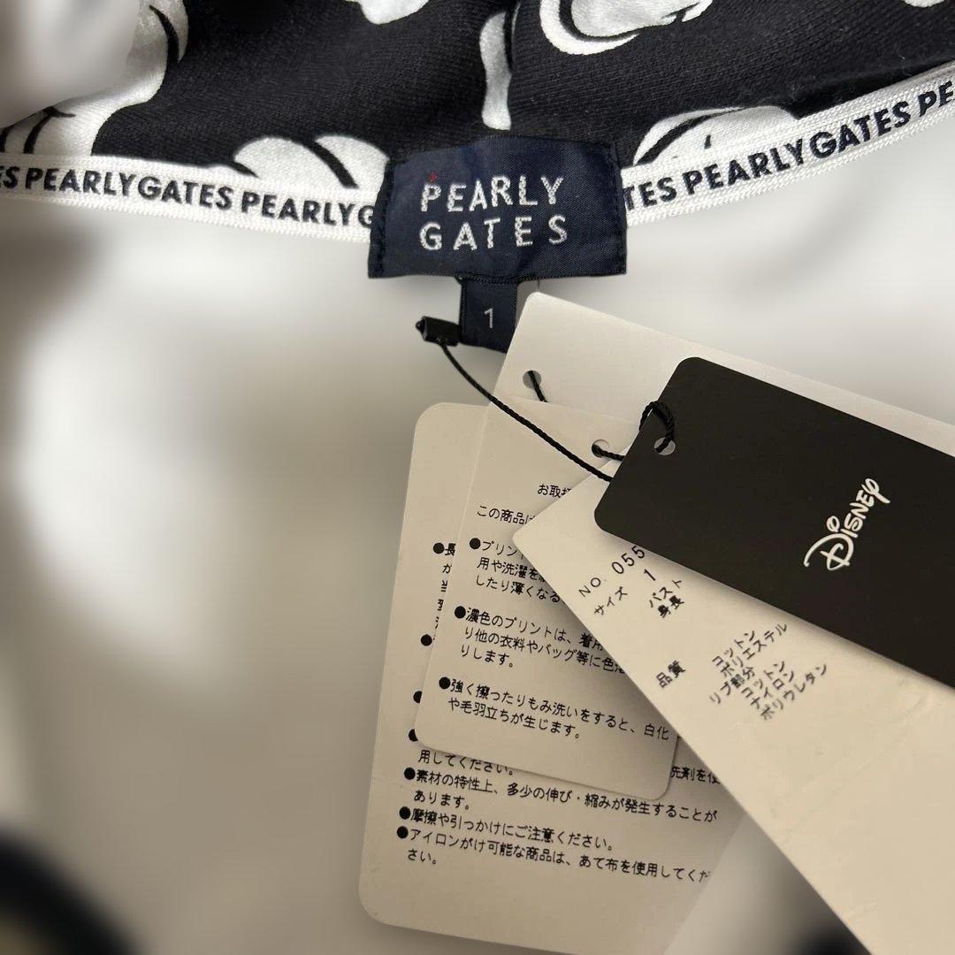 パーリーゲイツ ☆新品タグ付き☆レディース１　裏起毛パーカー　ミッキーコラボ