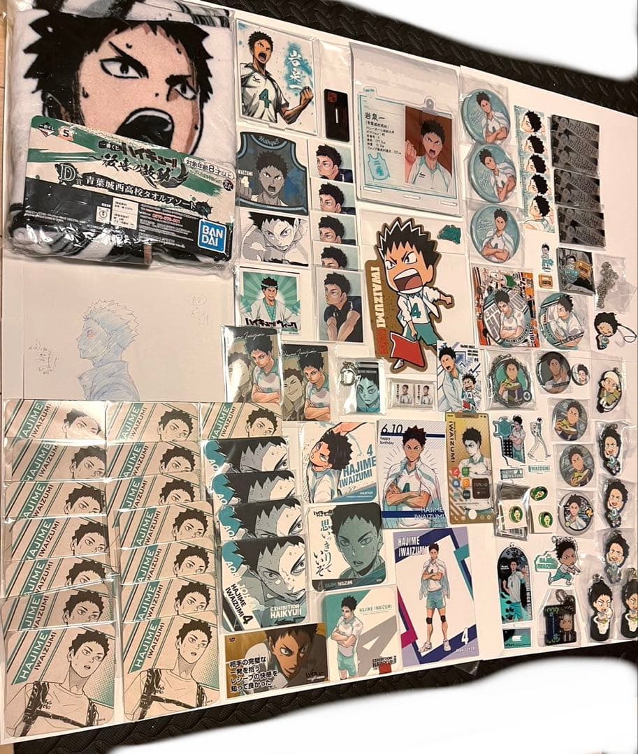 ハイキュー　Haikyu 岩泉一　缶バッジ　ハイキュー展　他　計86点