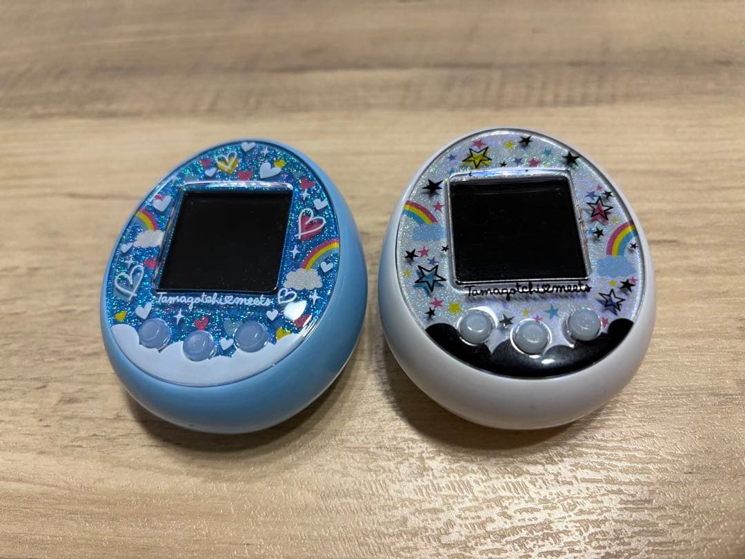 【バラ売りも可】たまごっちみーつ　ホワイト　ブルー　セット売り　本体のみ