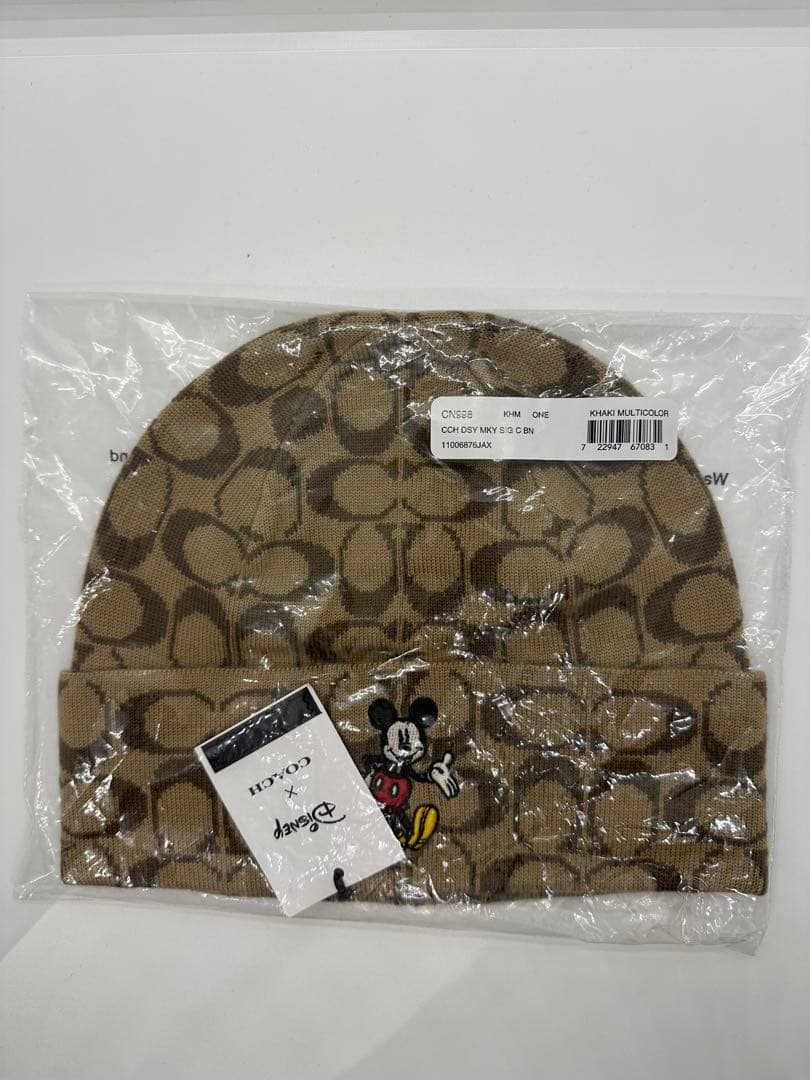 【DISNEY X COACH】ミッキーマウス / シグネチャー ビーニー