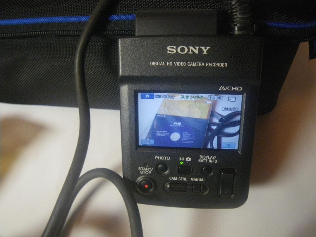 SONY   HXR-MC1  +  ACC-H1BP 長期保管品ジャンク扱い