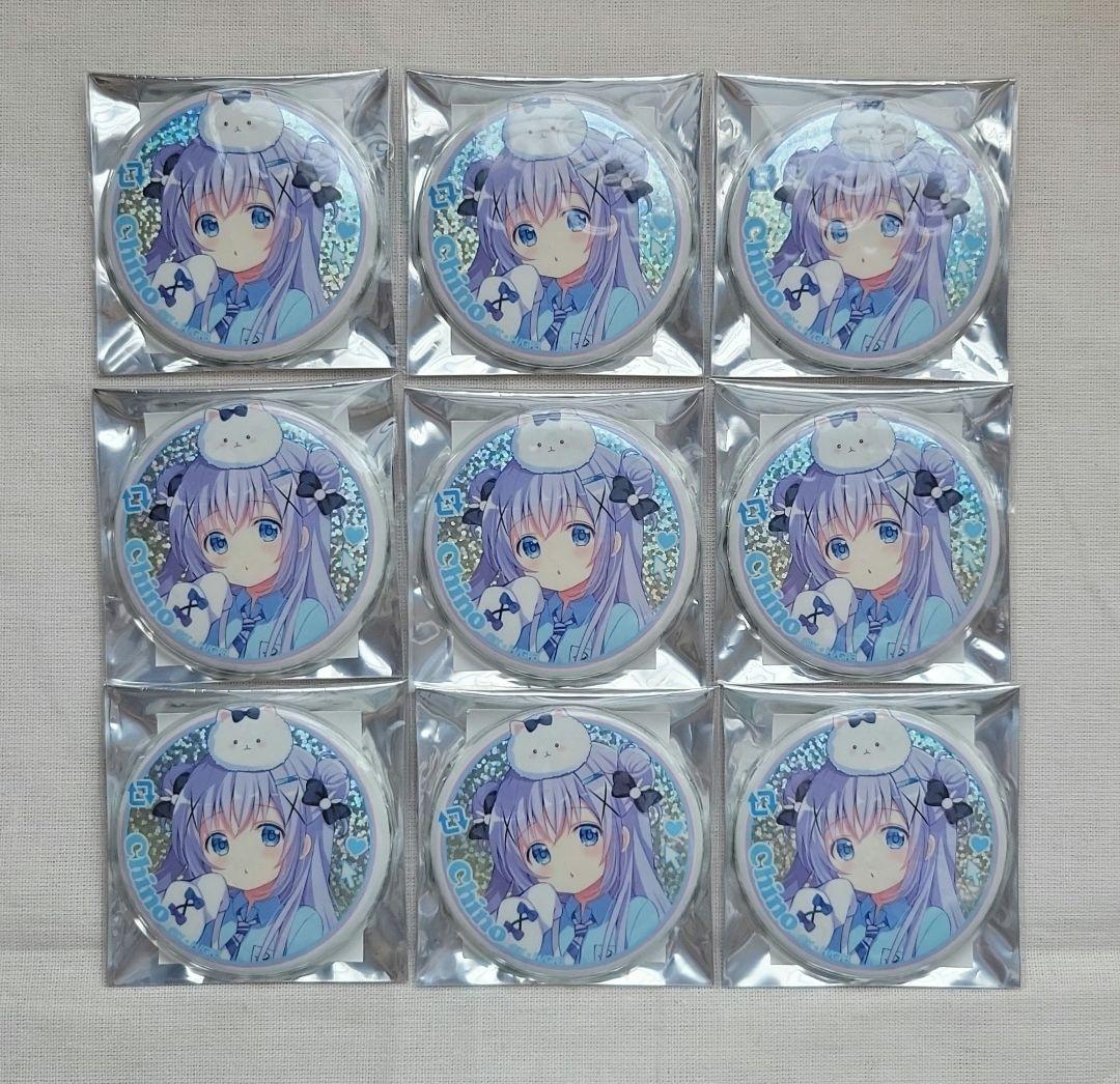 チノ so cute girls 缶バッジ ご注文はうさぎですか 9個セット