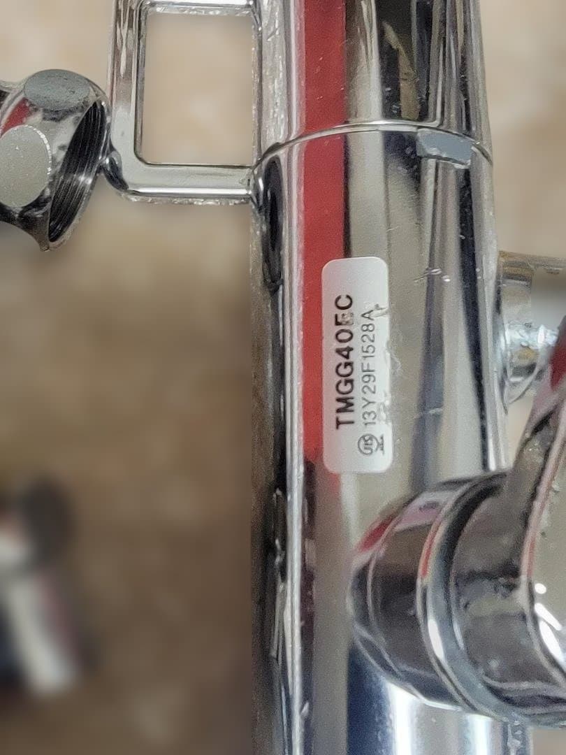 TOTO　壁付サーモ水栓　シャワーヘッド類付属　TMHG40C