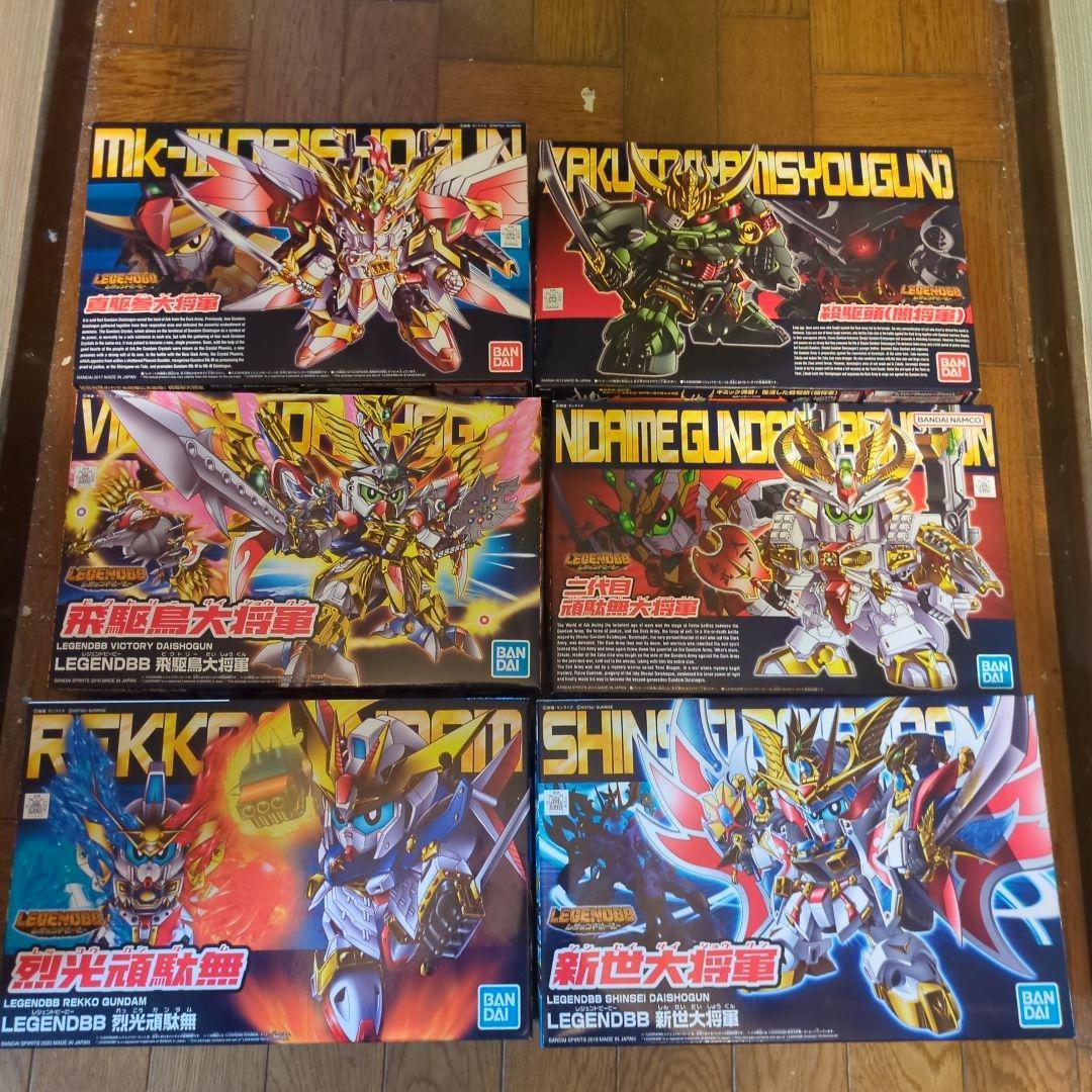 SDガンダムBB戦士 LEGENDBB　新SD戦国伝セット　未組立品