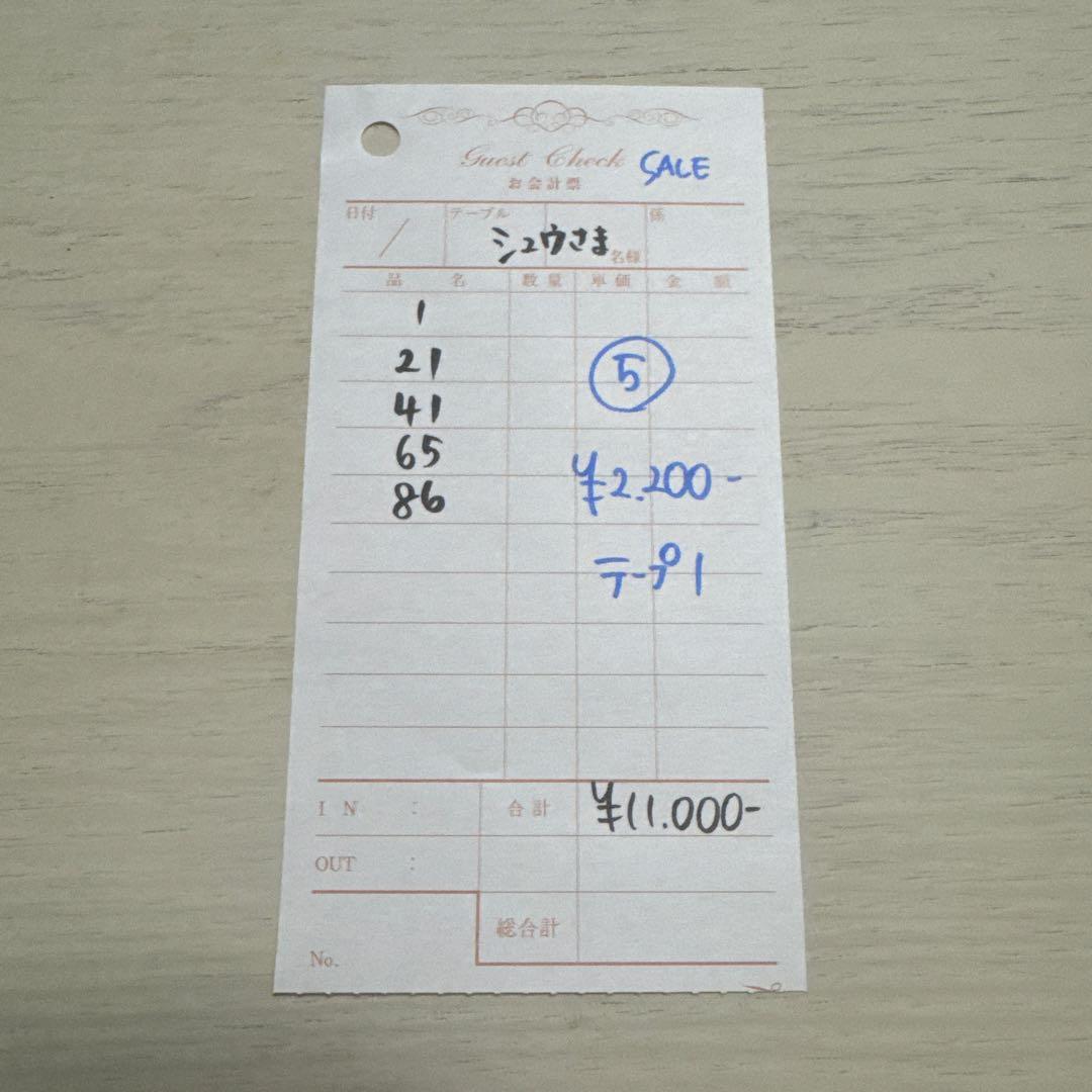 シュウさま専用ページ