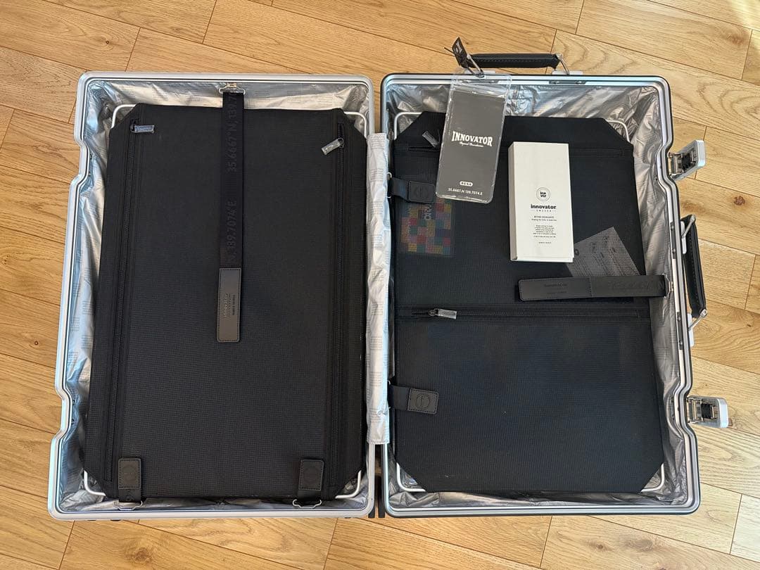 【新品・未使用品】innovator アルミスーツケース 限定色 70L