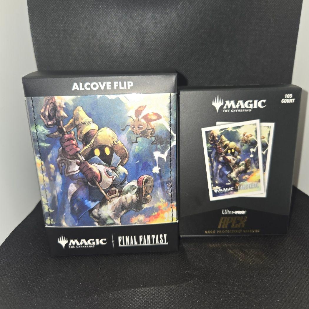 MTG FF ウルトラプロ 迷える黒魔道士、ビビ デッキケース スリーブセット