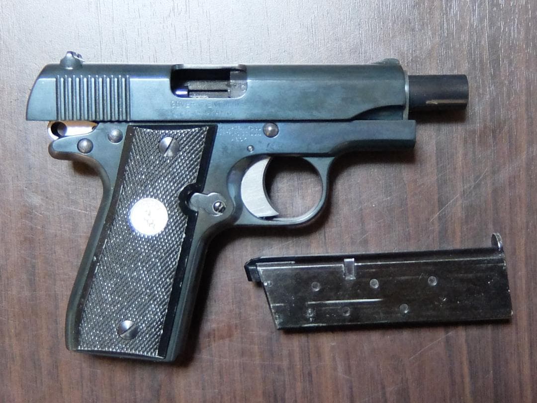 タナカワークス コルト .380 ガバメント HW ガスガン ブルーイング加工品