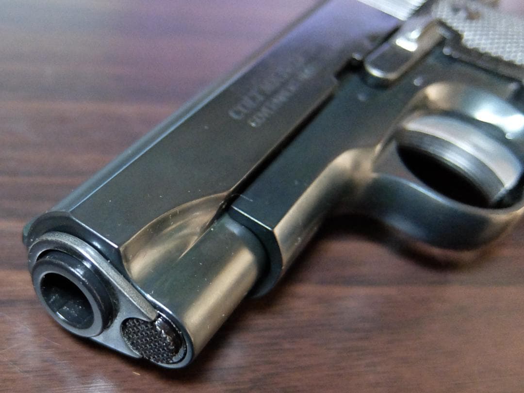 タナカワークス コルト .380 ガバメント HW ガスガン ブルーイング加工品