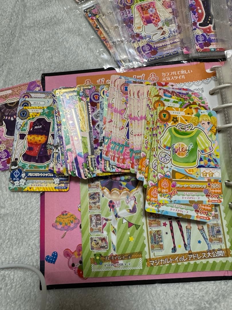 アイカツカード まとめ売り バインダーつき 330枚