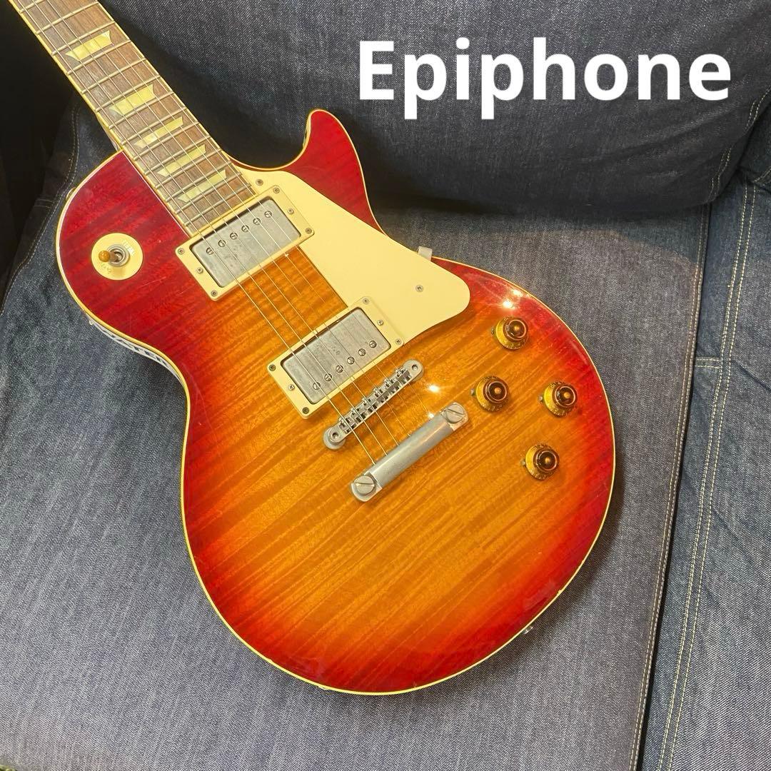 エピフォン　Epiphone⭐️レスポールモデル　GIBSONロゴ エレキギター
