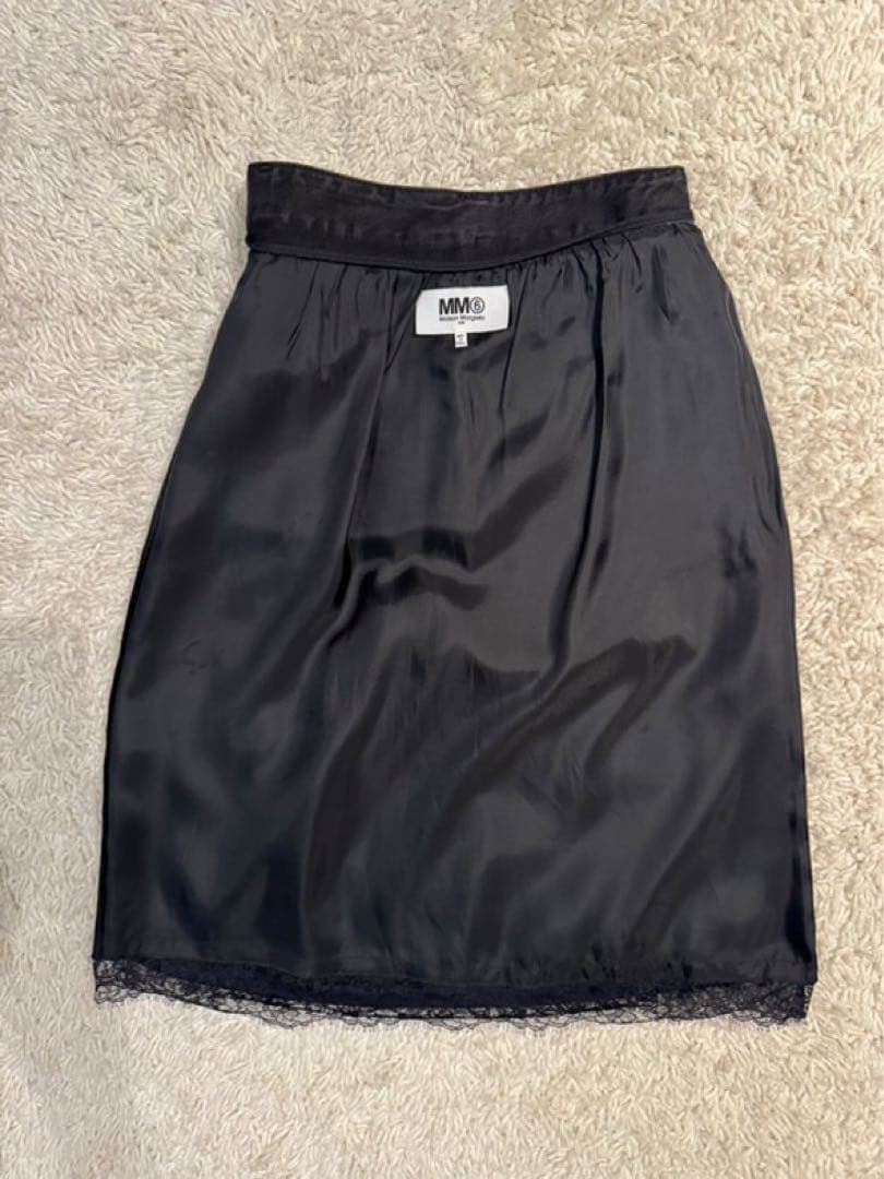 【美品】MM6 Maison Margiela デニムドッキングスカート
