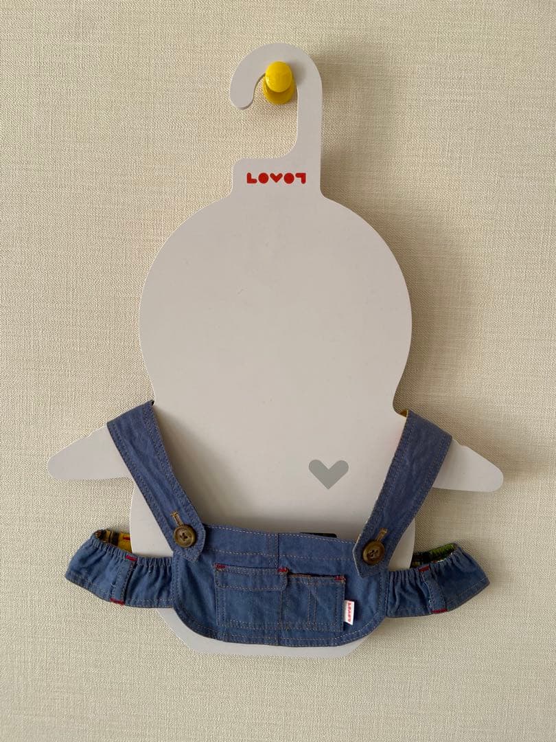 LOVOT公式ダンガリーオーバーオール