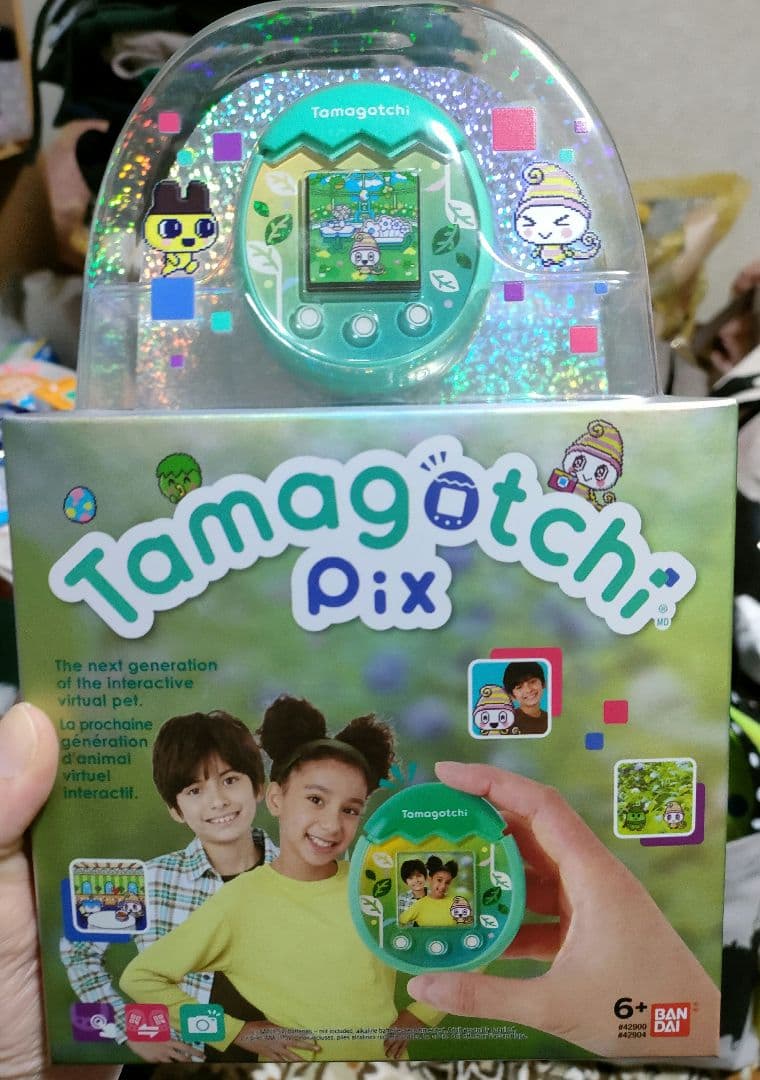 【希少・完品】海外限定 たまごっち Pix Nature(外箱・説明書付)