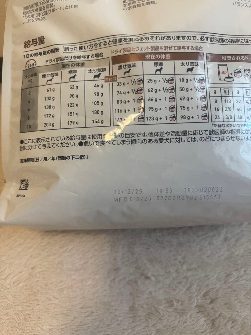  CANIN 消化器サポート 3kg 【2袋】
