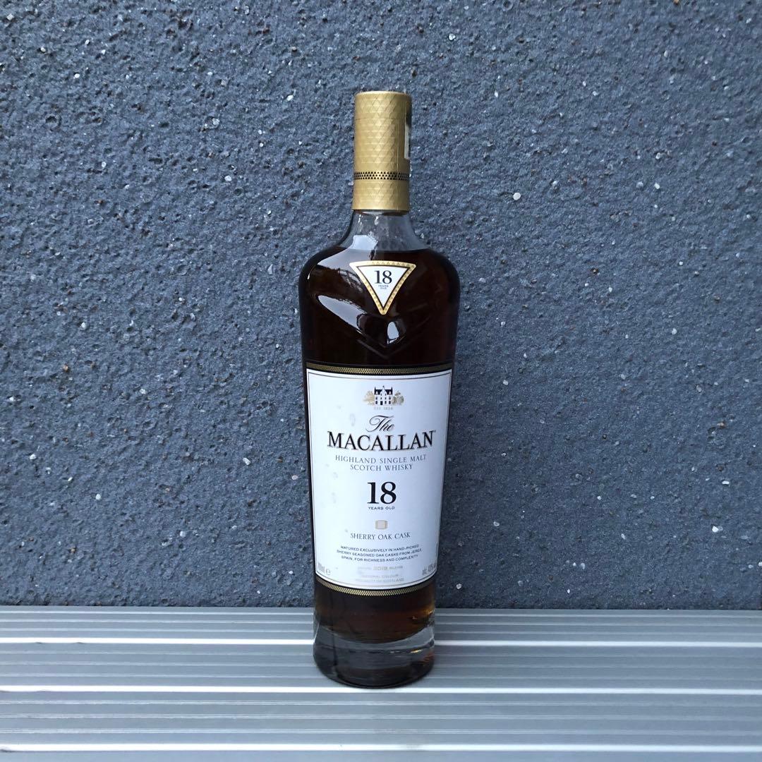 ザ・マッカラン 18年 シェリーオークカスク 2019/700ml 43%