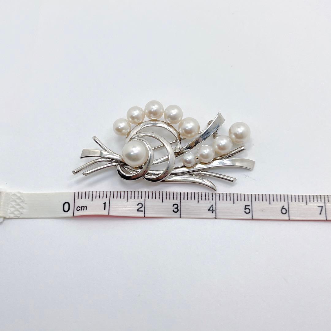 MIKIMOTO ミキモト アコヤパール　ブローチ　コサージュ