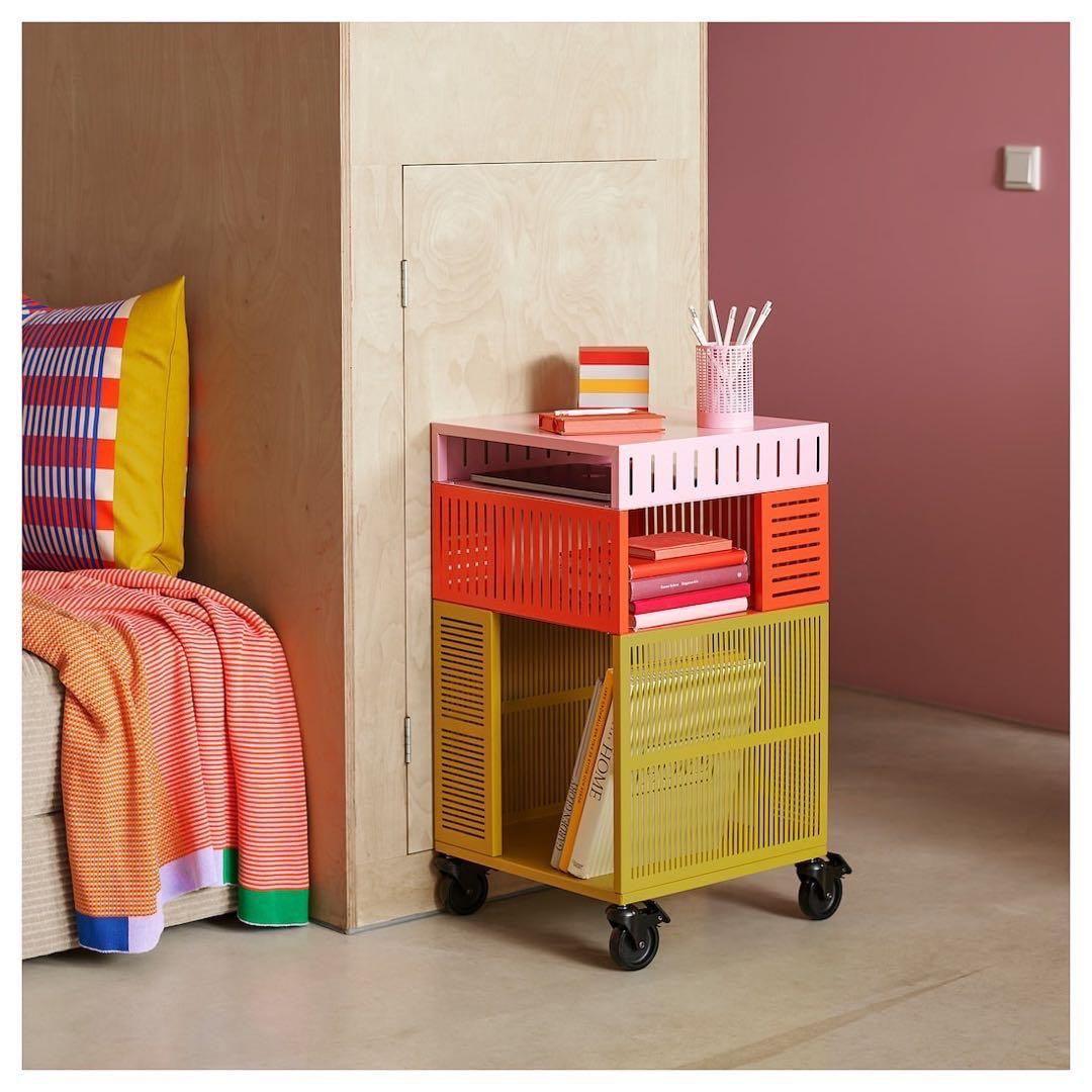 IKEA☆TESAMMANS テサッマンス 収納ユニット キャスター付