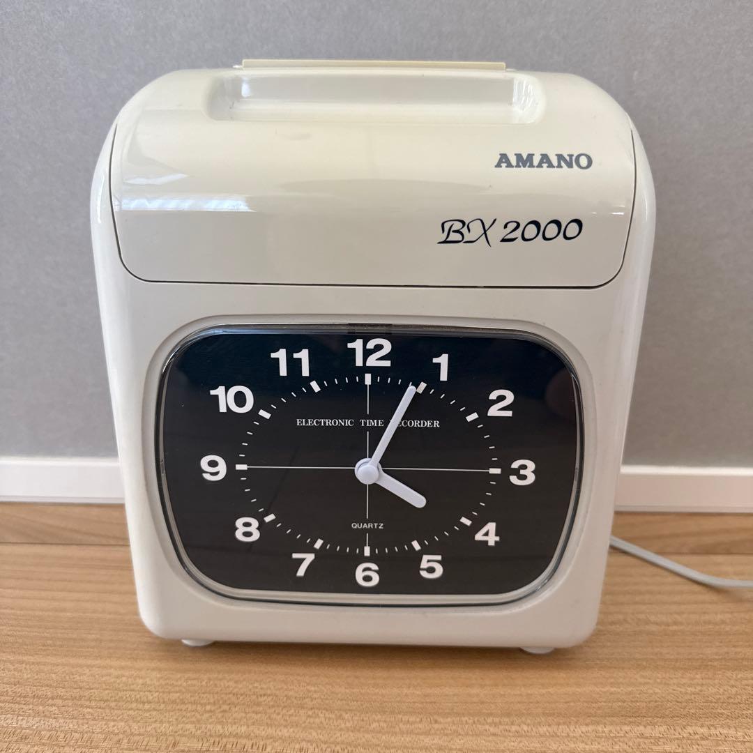AMANO BX 2000 タイムレコーダー