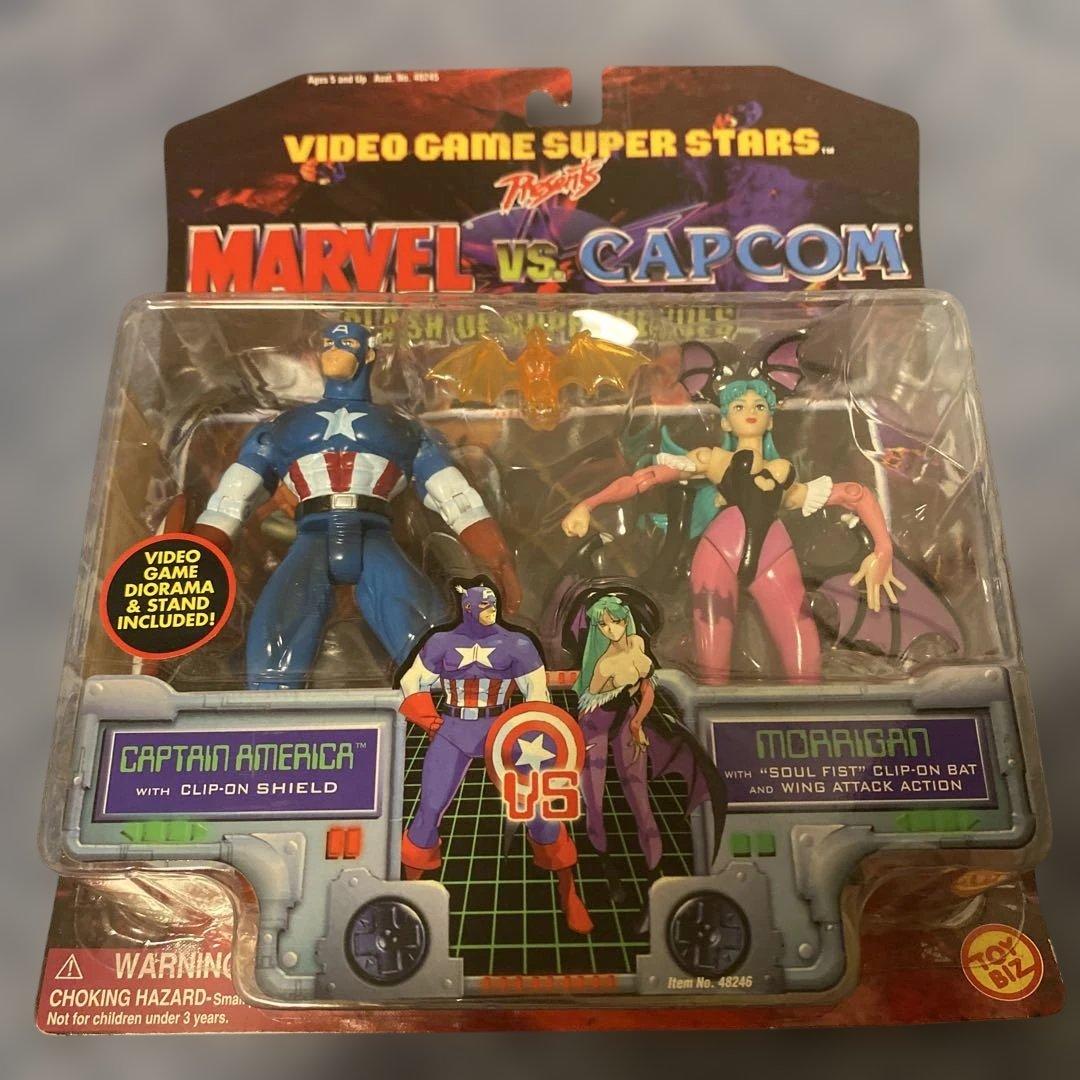 トイビズ　MARVEL vs CAPCOM キャプテンアメリカVSモリガン