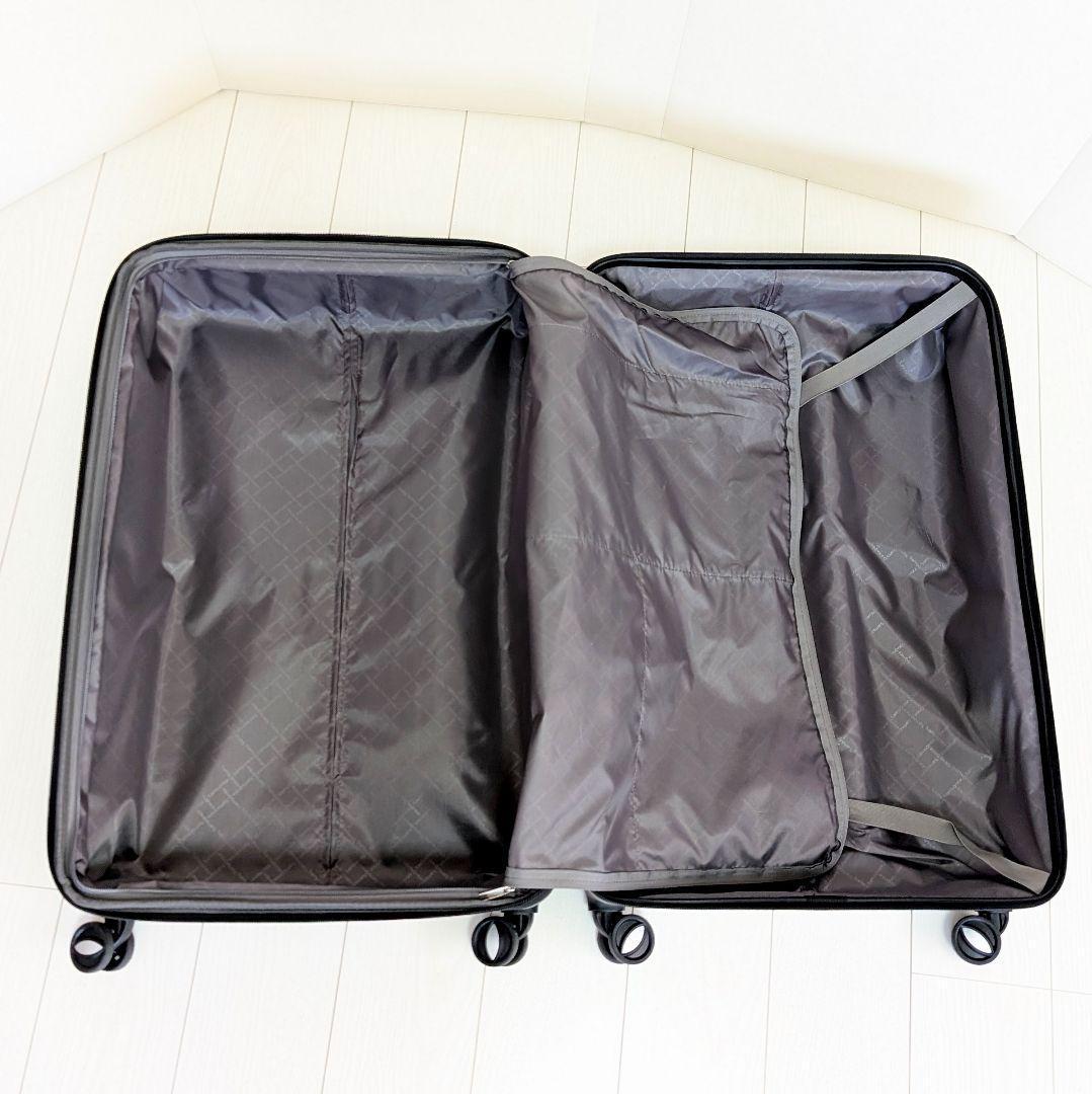 【海外限定品】超美品 サムソナイト Lサイズ ハード キャリーケース ブラック