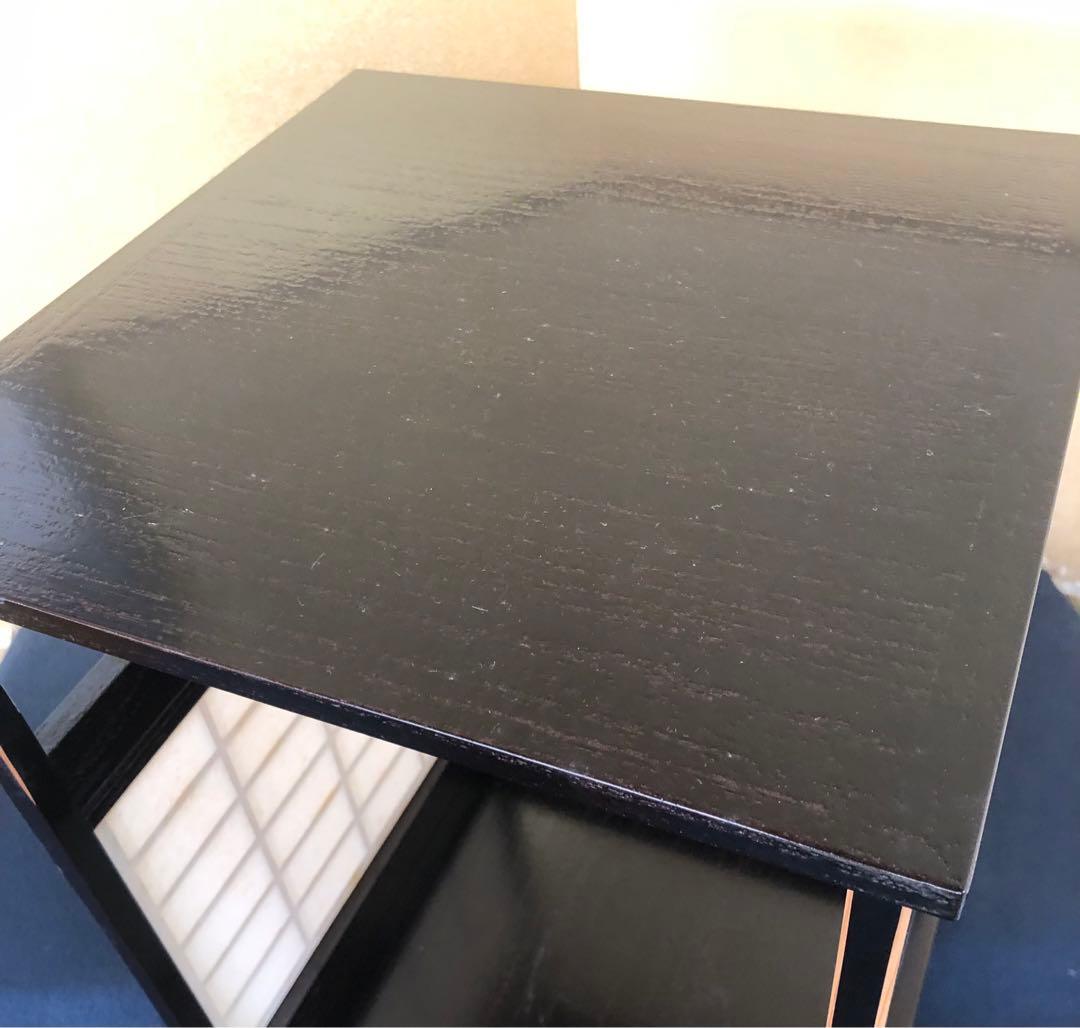 《R》茶道具 吉野棚 組立式 塗師 表恵作 共箱 260105か4