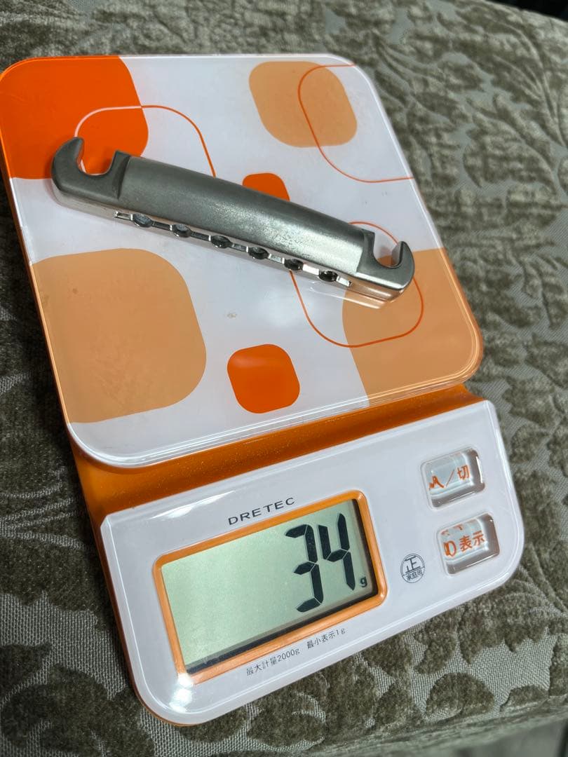 ギブソン純正　アドバンスドプレーティング　ニッケル　アルミ　ハンドエイジド