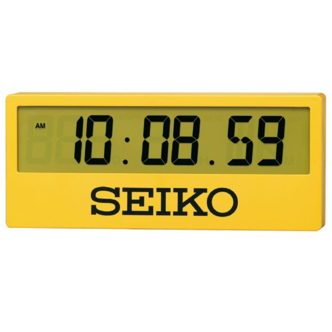 【大型】SEIKO スポーツ タイマークロック　置き時計　掛け時計