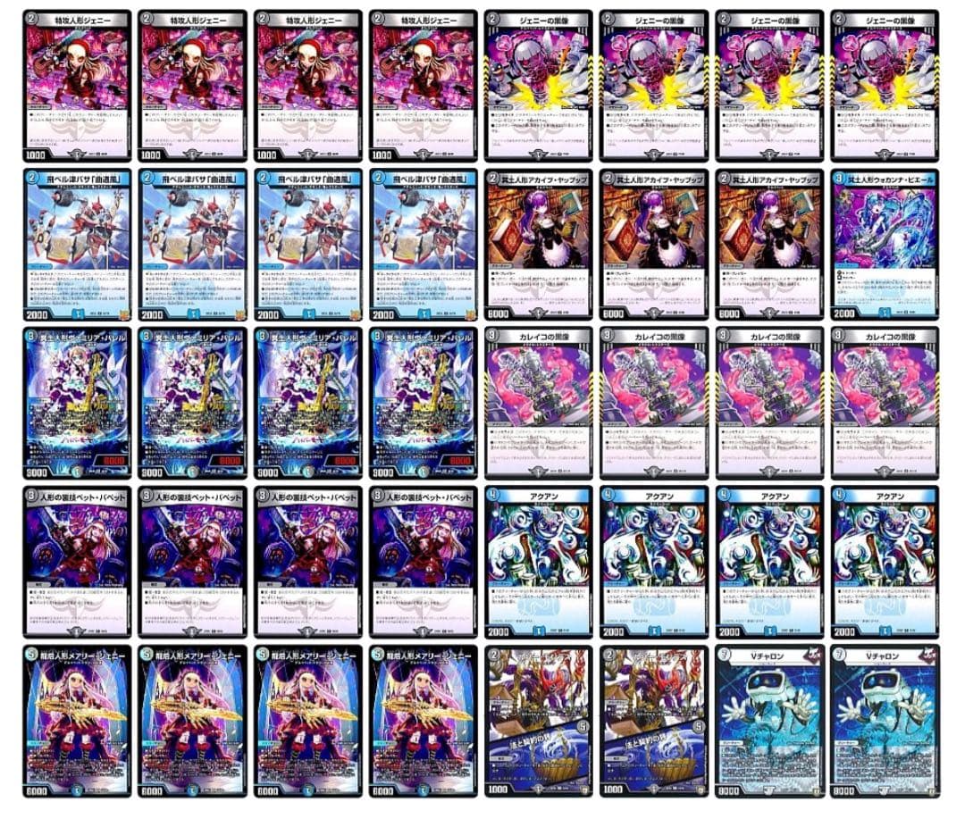 青黒ハンデス(青黒デスパペット)