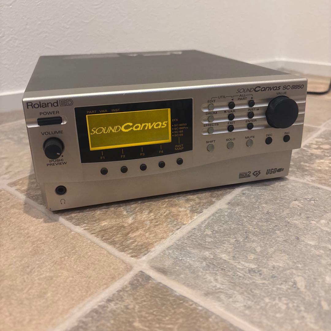 【美品】Rolandローランド音源モジュールSC8850 SoundCanvas