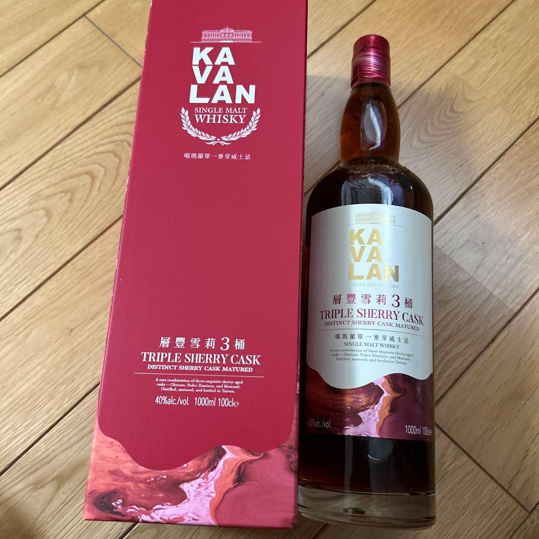 KAVALAN トリプルシェリーカスク 1000ml